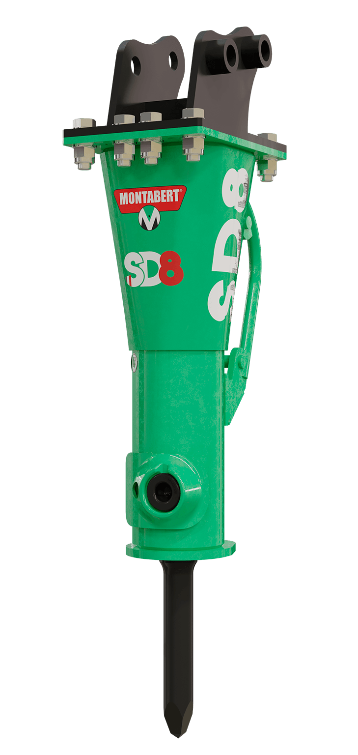 Montabert SD8 compact hydraulic breaker