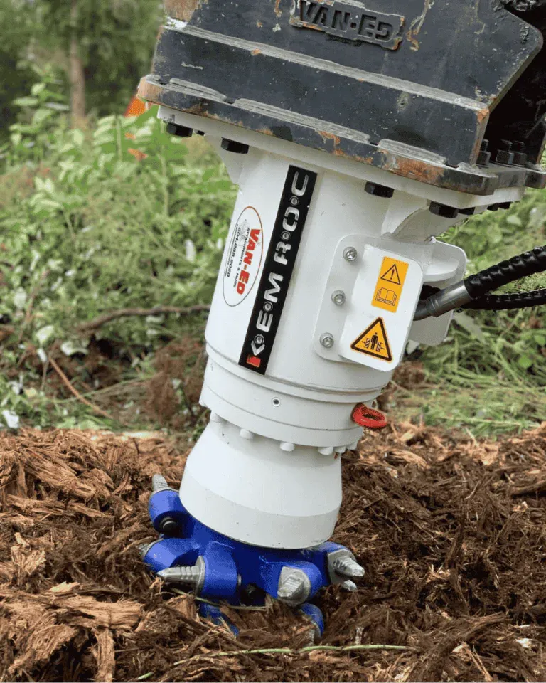 Kemroc KRX power tool driver with milling head