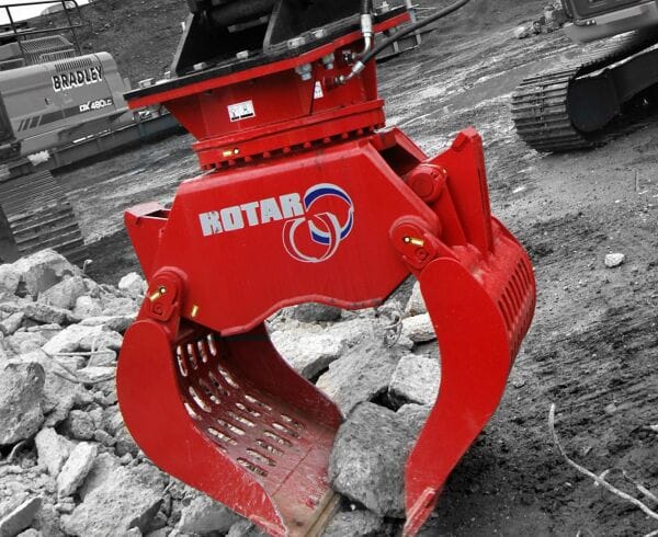 Rotar RG grab handling steel