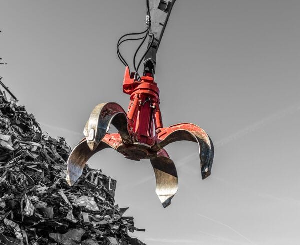 Rotar RPG grab handling bulk material